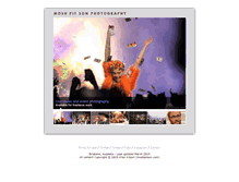 Tablet Screenshot of moshpitson.com